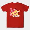 Мужская черная футболка с принтом Lego My Eggo Печать на термотрансферной бумаге без вырезания Хлопковая футболка