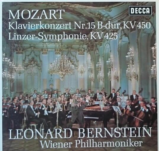LP Record MOZART LEONARD BERNSTEIN WIENER P Klavierkonzert Nr. 15 BDur KV 450 SET332 1967 Germany Classical Used