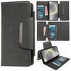 Stand Case for Samsung Galaxy S24+ Shell Detachable 2-in-1 Wallet Phone Cover - Black