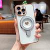 Для Magsafe Покрытие Любовное Сердце Подставка Волнистый Чехол Для iPhone 17 Air 16E 15 14 13 12 11 8 Pro Max Plus Магнитная Подставка Держатель Чехол