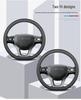 Чехол на руль из натуральной кожи для моделей Lynk & Co 01, 02, 03, 03+, 05, 06 и автомобилей на новых источниках энергии