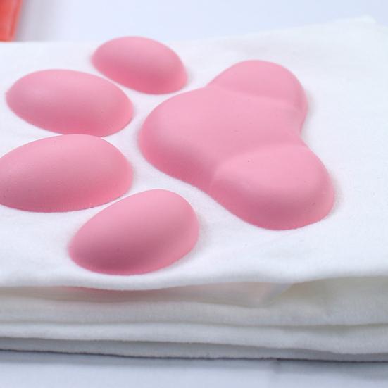 Гольфы Cat Paw для женщин с 3D-носками и подушечками Cat Claw, эластичные гольфы с силиконовыми вставками, костюм для косплея животных