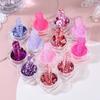 New fashion mixed color small heart sequins colorful love heart sequins small fresh magic color laser flash small red heart nail sequins
