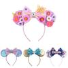 Multicolor Minnie Mouse Headbands For Birthday Parties And Dress-up
