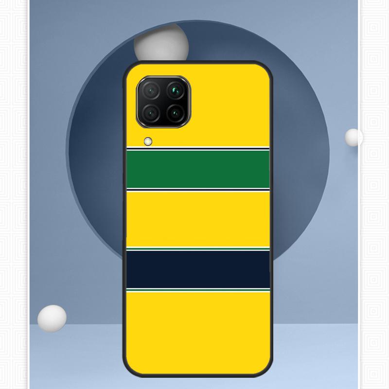 Чехол Ayrton Senna F1 для Huawei Nova Y91 Y60 Y70 Y72 Y90 Y61 12s 12i 11i 8i 10 9 SE P20 P40 Lite P30 P60 Pro