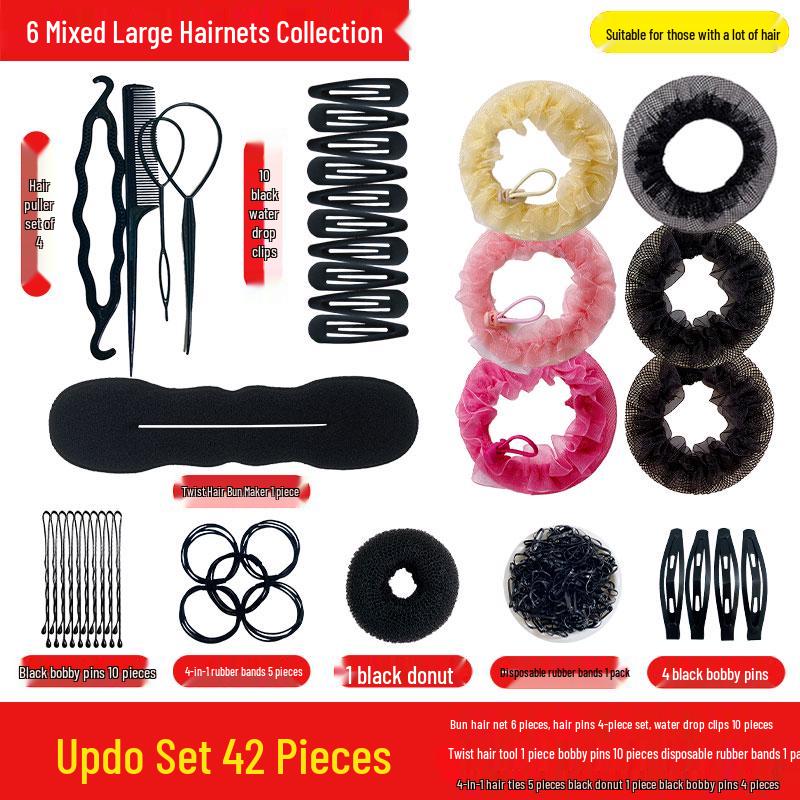 Детская сетка-снуд для волос для танцев по уровням - Аксессуар для пучка для девочки