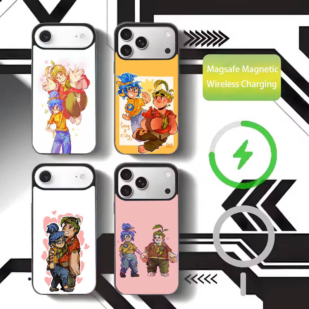 Game It Takes T-Two Phone Case For iPhone17,16,15,14,13,12,11 Plus,Pro Max Magnetic For Magsafe Wireless Charging