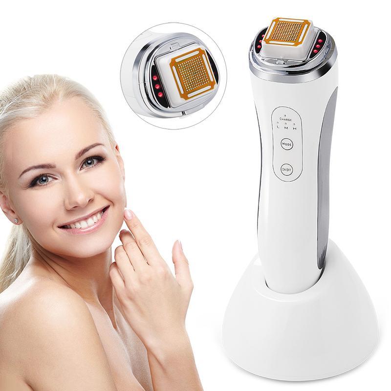 RF Радиочастотный лифтинг-машина для лица, подтяжка кожи, омоложение, удаление морщин, точечный матричный радиочастотный массажер для лица