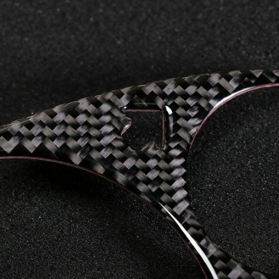 1X Carbon Fiber Auto trument Panel decal Navigation For BMW E46 M3 1998-2005