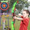Детский уличный игровой лук и стрелы, светящийся набор для стрельбы из лука, рекурсивный для детей, игрушка для мальчиков и девочек, охотничьи игры, рождественский подарок