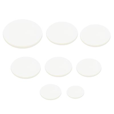 100 шт. Пленка для значков Материал ПВХ Защита рисунка Широкое применение Прозрачная защитная пленка для значков