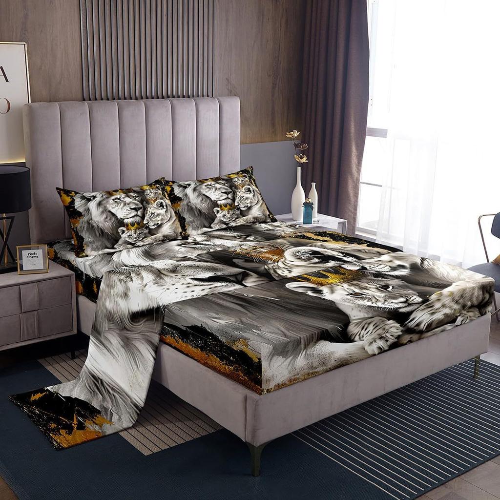 Листы с морскими животными Акулы Осьминоги Черепахи Коралловые листы Комплекты постельного белья Подходят для украшения детской комнаты