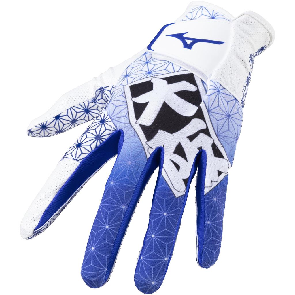 Mizuno Перчатка для гольфа Cool Grip Коллекция HAPPI Левая рука Синий 26 см 5MGML602 Мужская