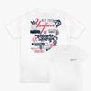 Baseball Lifestyle Graphic T Shirt Summer Short Sleeve Cotton Tee Casual Daily Wear Breathable Clothing Gift for Baseball Fans
