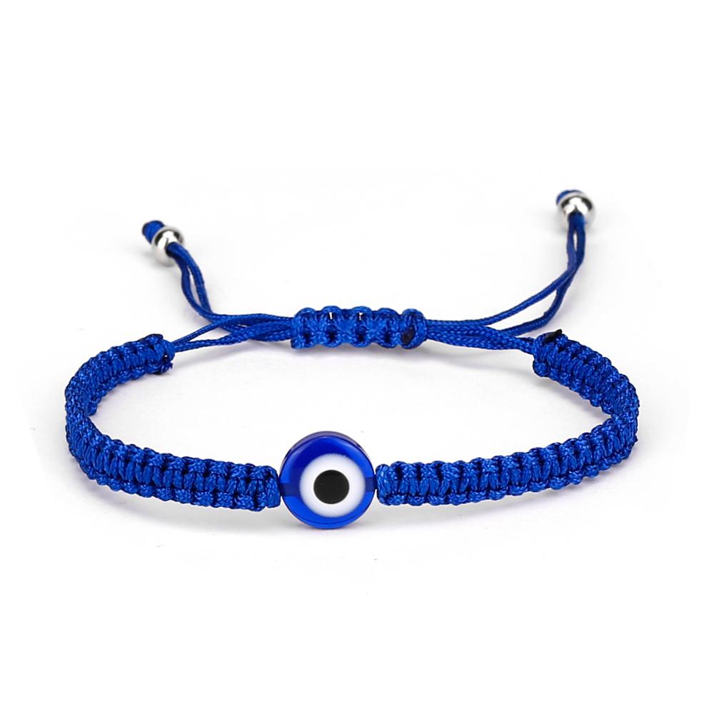Lucky Blue Evil Eye Charms Bracelet Handmade Black Red String Thread Rope Couple Bracelet 2020 Lucky Jewelry For Women Men Gifts