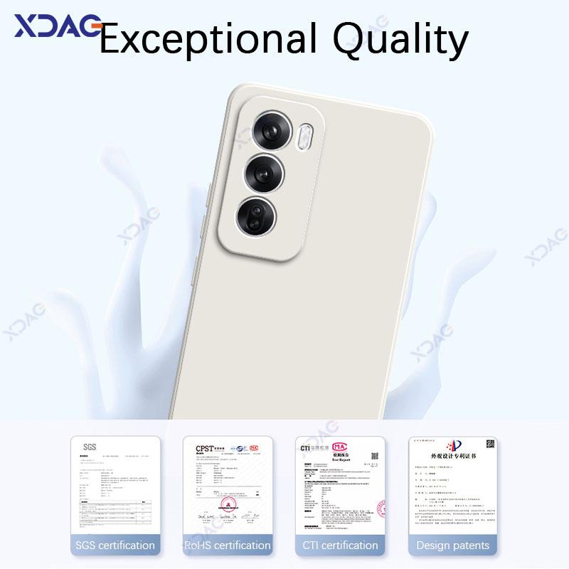 Чехол для мобильного телефона OPPO Reno 12 Pro Reno12Pro OPPOReno Reno12 12Pro 5G Мягкий роскошный квадратный жидкий силиконовый чехол на заднюю панель