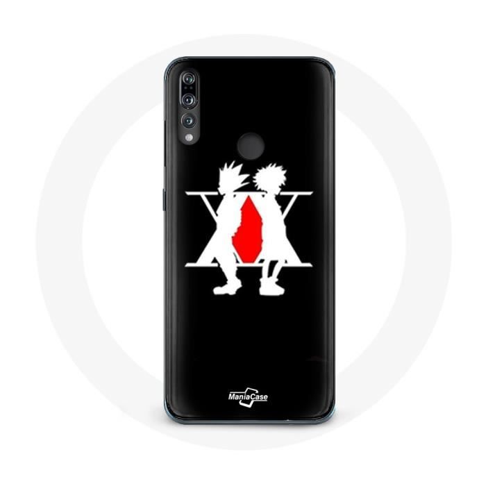 Case - Hunter X Hunter - Huawei P30 Lite - Soft - Black - Manga Logo