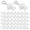 Curtain Track End Stops Beige Plastic Curtain Rail End Caps for Window 120Pcs