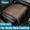 Для Geely New Coolray 2024 2025 2026 Расширитель сиденья автомобиля, поддержка ног, коврик, подушка, подставка для ног, дышащая накладка, чехол, аксессуары
