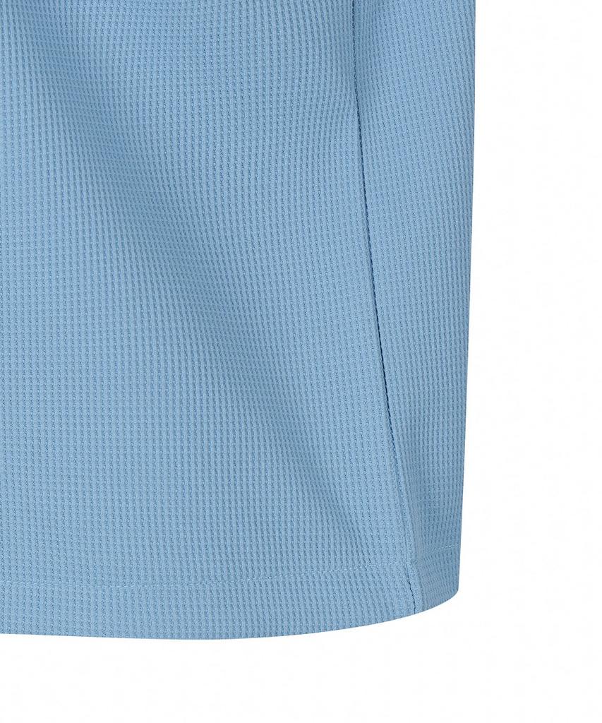 DISCOVERY EXPEDITION Women'S Waffle Training Short Sleeve T-Shirt (Blue)