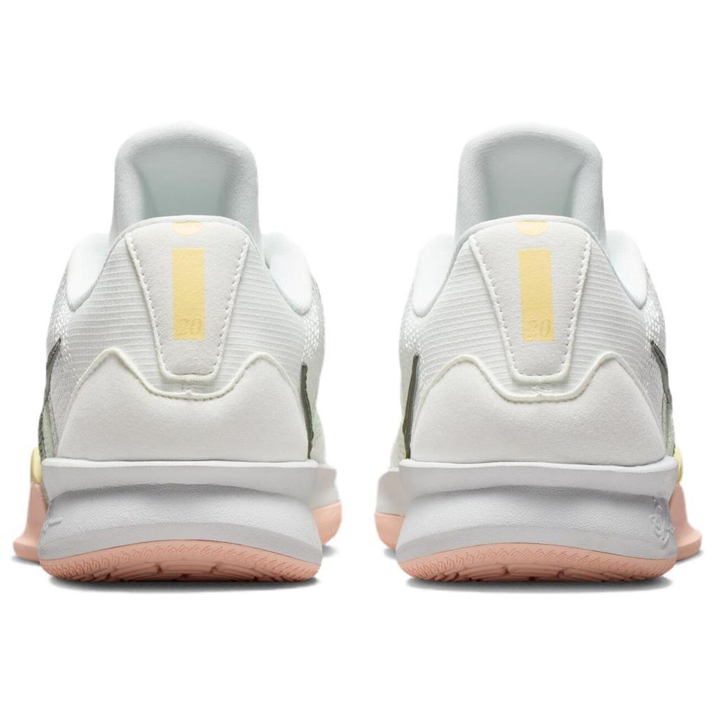 Nike Womens Sabrina 3 'Silencer' (women's sizes) Summit White / Iron Grey / Photon Dust / Washed Coral / Artisan Teal / Lemonade Basketball Shoes
