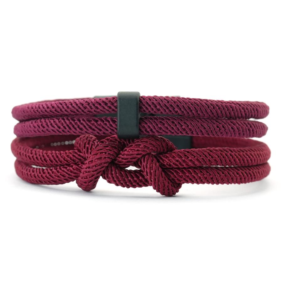 2Pcs Handmade Infinity Knot Men Bracelet Top Grade A 4mm Braided Cord 6 Color Options Daily Casual Jewelry Wrist Accessories