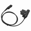 PTT Headset Adapter Push To Talk Connector for Motorola Xir P6600 P6620 XPR3300 XPR3500 MTP3250