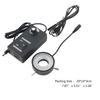 40 LED Ring Light Lamp for Illuminator Lighting Sourse Fiting for Industry Stereo Microscope Camera with Power Adapter