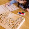 Melissa & Doug Деревянный набор штампов Алфавит и Цифры Deluxe (Подлинный продукт) 30118