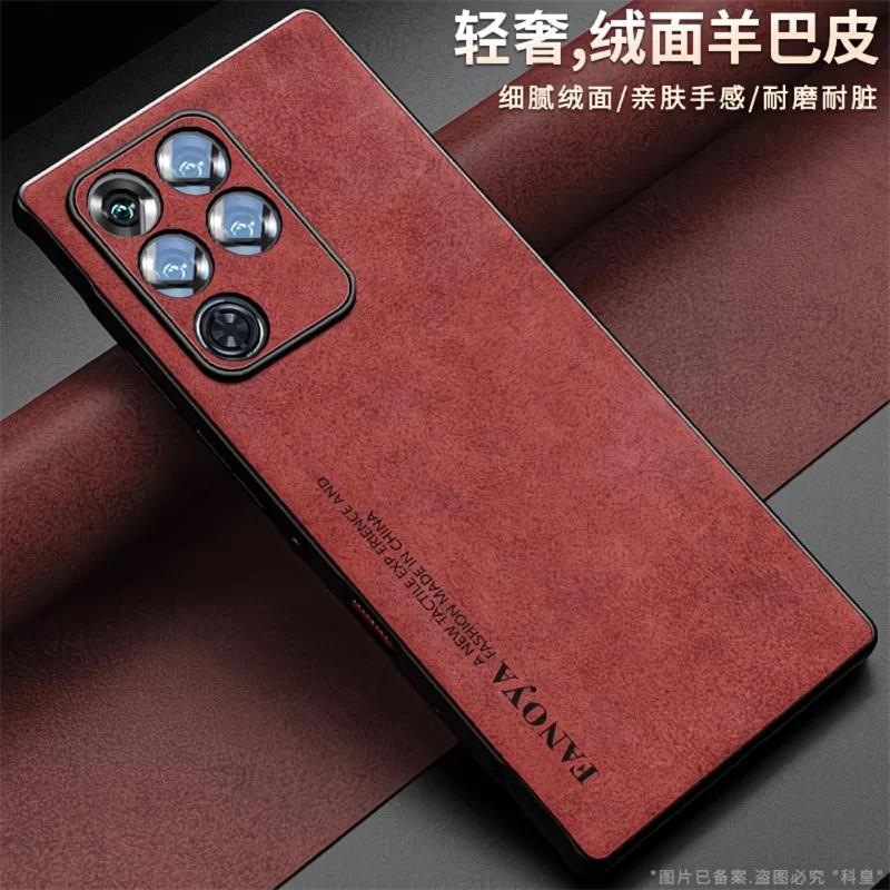Чехол для RedMagic 11 Pro Plus Чехол Силиконовая кожаная задняя крышка для Nubia Red Magic 11 Pro+ G Shell Ударопрочный бампер