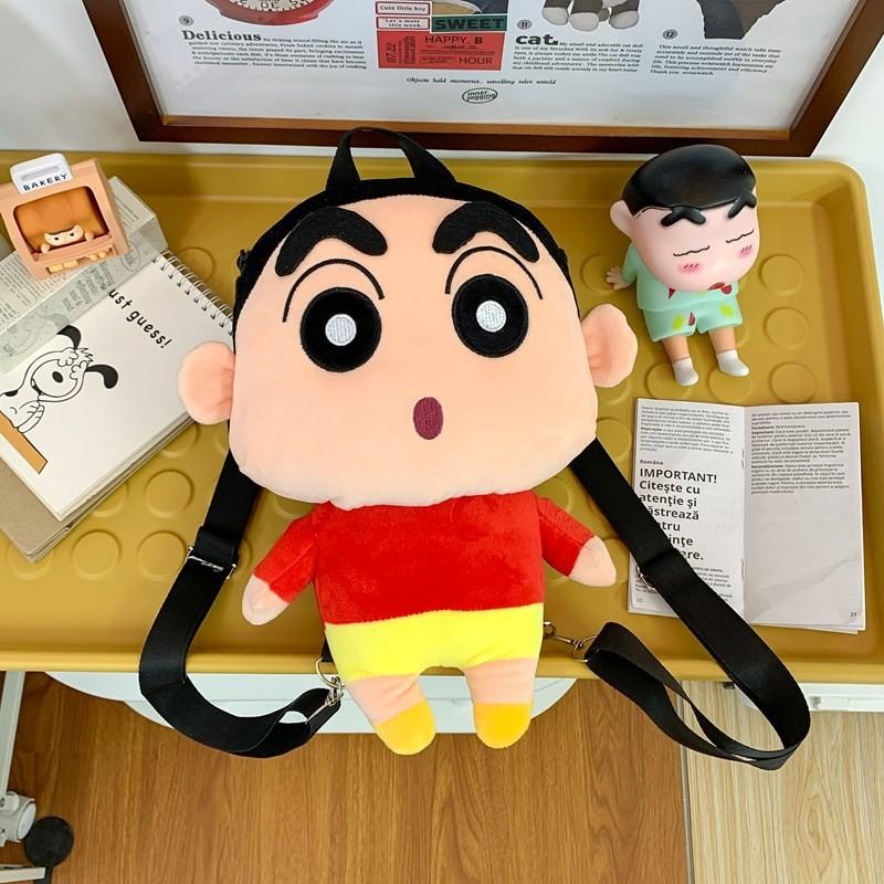 Плюшевый рюкзак Crayon Shin Cartoon Chan Бучан Сопливый Дизайн Можно Вытащить