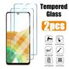 2 dona закалённое стекло Samsung Galaxy A24 A34 A14 A12 A73 A53 A33 A13 A23 5G A52 A50 A72 M21 M31 S23 S22 Plus uchun himoya shisha