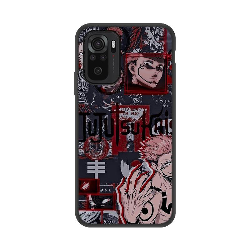 Чехол с аниме Jujutsu Kaisen для Xiaomi Redmi Note 11 10 9 Pro, чехол для Redmi Note 8 Pro 11S 8T 9T 9S 10S Note9 Pro, чехол Funda Etui
