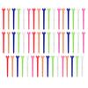 70mm Plastic Durable Golf Tees Zero Drag Golf Ball Holder with Five Claws Prong for Sports Training
