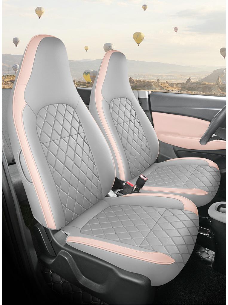 Leapmotor T03 Universal Leather Car Seat Cushion Set - All-Season Fit