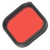 ABS Dustproof Photograph Waterproof Housing Case Diving Lens Filter Dive Accessories for GoPro 8Red