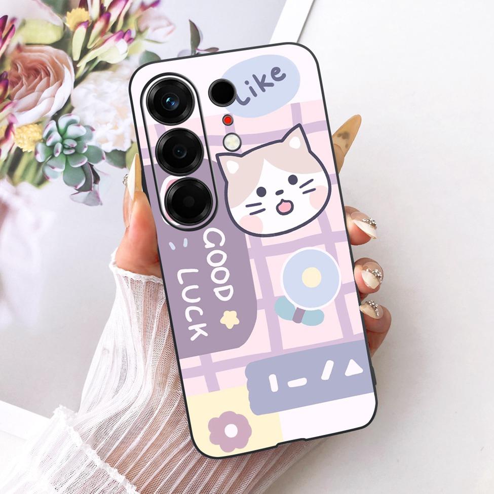 Чехол для Tecno CN5 Чехол для Tecno Camon 50 4G Модный Бабочка Милый Кот Крутой Расписной Мягкий Чехол для Телефона Для Techno Camon50 4G