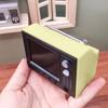 1:12 Dollhouse Miniature Tv Playable Video Mini Television Model Living Room Home Appliances Decor Toy Doll House Accessories
