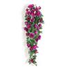 Good Home Decor Home Garden Decor Hanging Rose Flowers Vine Plant Indoor Fake Artificial  Flower Outdoor