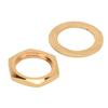 G3Celsius8 Female Thread Nuts Metal Washer Kit Instrument   Fasteners for Electric Guitar Bass