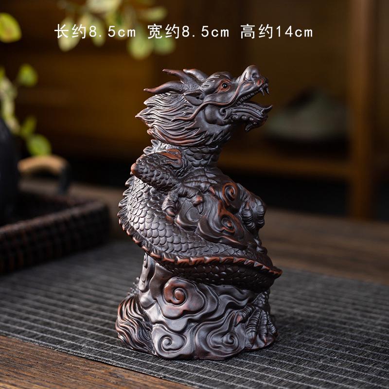 Набор богатства фиолетовый песок Pixiu Kung Fu Чайный сервиз Аксессуары Украшение чайного стола Чайный питомец