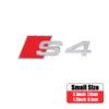 3D ABS Car Body Rear Trunk Badge Sticker Decoration Auto Modification Accessories for Audi S3 S4 S5 S6 S7 S8 Tail Emblem Decals