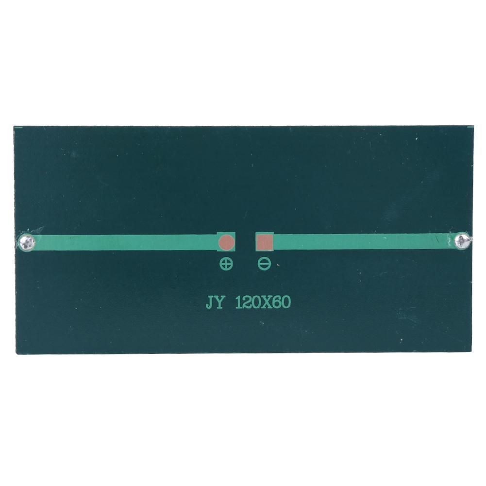 1 Вт 3 В портативная кристаллическая кремниевая солнечная панель для наружного использования для зарядного устройства DIY