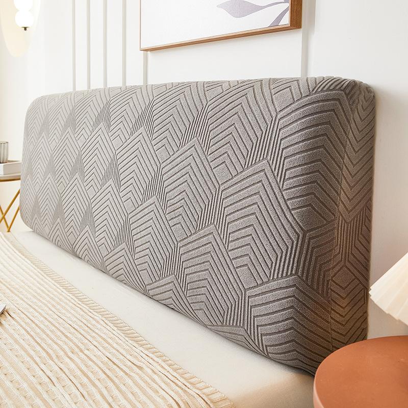 Чехол для изголовья кровати Full Queen Cal King Stretch Soft Bed Headboard Slipcover Stretch Solid Color Purproof Protector Cover Washable for Bed Bedroom Decor