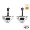 EDP1474-1 2 Pieces Front Door Stop Check Assy Limiter Strap for Honda Civic MK6 CR-V HR-V MK1 72380S04003 72340S04003
