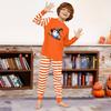 Family Matching Print Sets Pajamas Loungewear Outfits Family Matching Long Sleeve Tops+Pants Set
