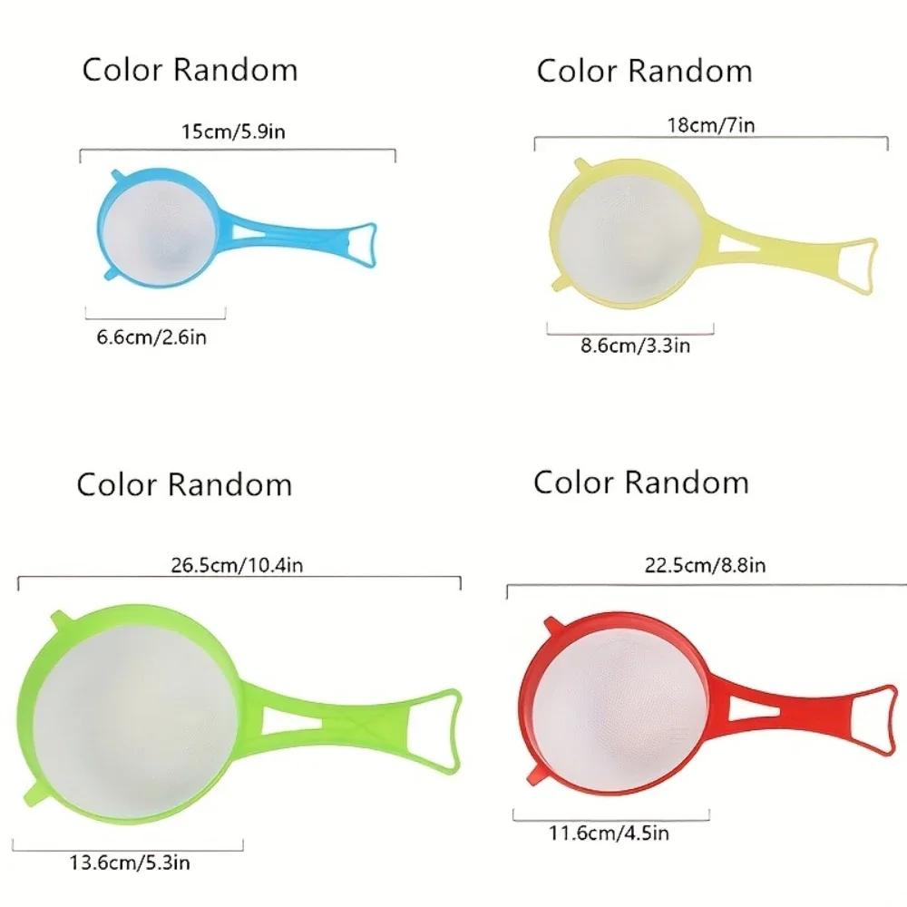 Многофункциональный сетчатый фильтр для кухни RV с ручкой для чая, сока, муки, соевого молока и многого другого кухонный дуршлаг