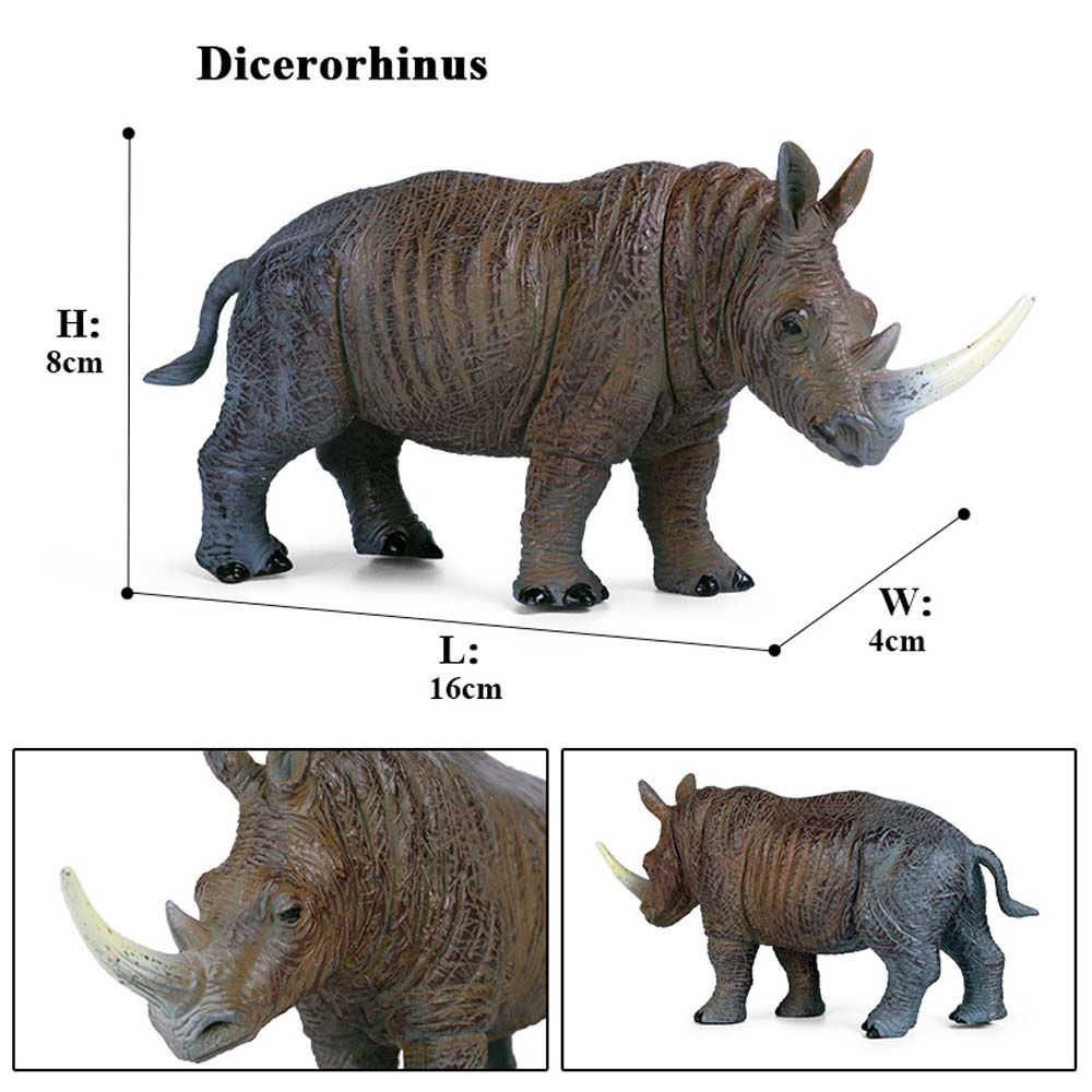 World Wild Microlandscape Deer Cheetah Elephant Animal Model Kid Toy Children Gift Action Figures