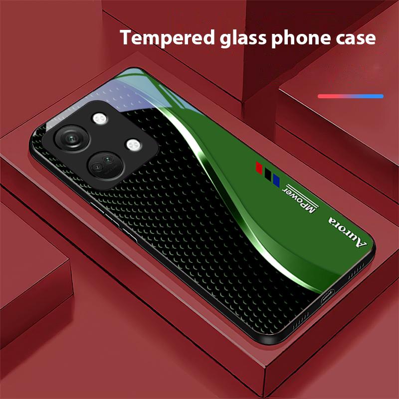 Креативный изогнутый чехол для OnePlus Nord 3 5 6T 7 Pro 8 12 10T Reno8 Lite 5G 10R Nord N30 Твердый чехол из закаленного стекла для телефона Черный