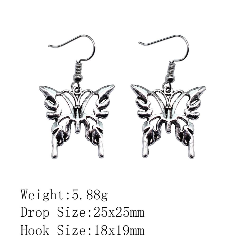 Выпускные серьги Ювелирные изделия Стрекоза Бабочка Серьги-подвески и висячие серьги Сувенирные серьги в стиле бохо